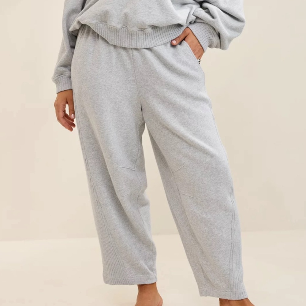 Aerie Oh Snap Barrel Sweatpants